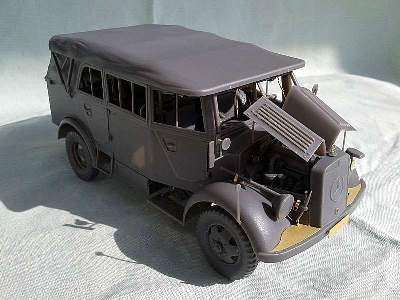 Mercedes-Benz L1500A (Kfz.70) niemiecki samochód - zdjęcie 7