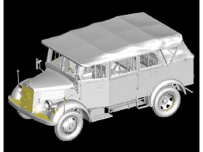 Mercedes-Benz L1500A (Kfz.70) niemiecki samochód - zdjęcie 25