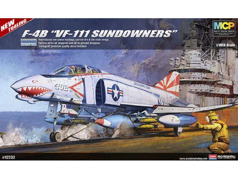 F-4B Phantom II - VF-111 Sundowners - zdjęcie 1 F-4B Phantom II - VF-111 Sundowners - zdjęcie 1
