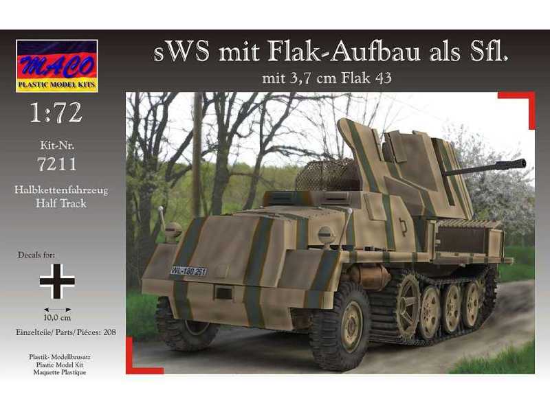 sWS with armoured cab - with 3,7cm flak 43 - zdjęcie 1 sWS with armoured cab - with 3,7cm flak 43 - zdjęcie 1