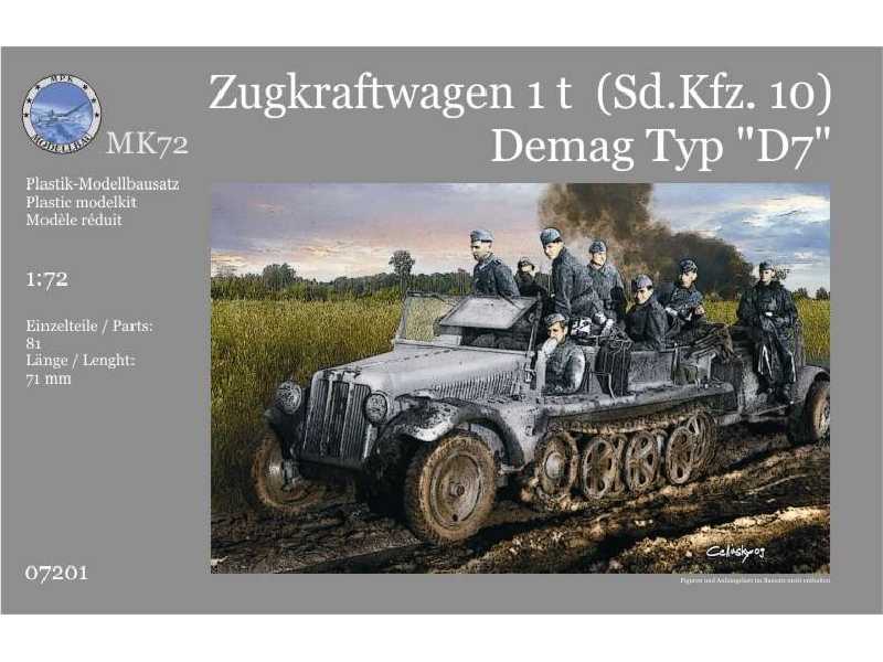 Zukraftwagen 1t (SdKfz.10) Demag Type D7 - zdjęcie 1 Zukraftwagen 1t (SdKfz.10) Demag Type D7 - zdjęcie 1