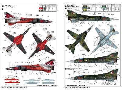 MIG-23MF Flogger-B - polskie oznaczenia - zdjęcie 2