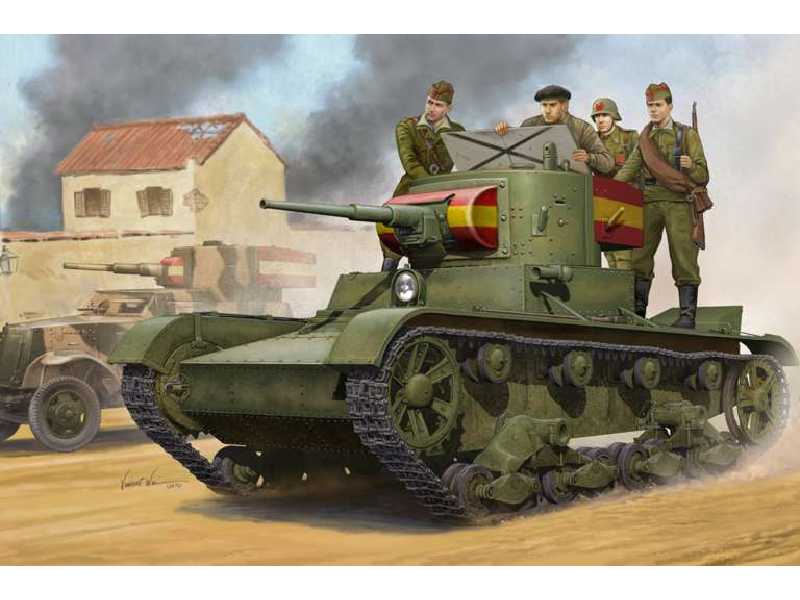 T-26 Mod. 1935 radziecki czołg piechoty - zdjęcie 1
