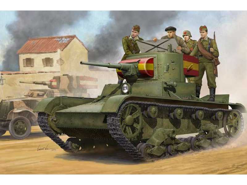 T-26 Mod. 1935 radziecki czołg piechoty - zdjęcie 1 T-26 Mod. 1935 radziecki czołg piechoty - zdjęcie 1