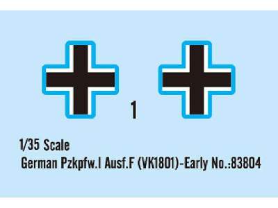 Czołg Pz.kpfw.I Ausf.F (VK18.01) - wczesny - zdjęcie 3