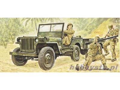 Willy's MB-Jeep z przyczepką - zdjęcie 1