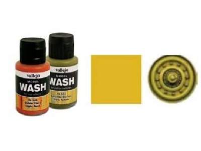 Płyn do płukanki Ciemnożółty - wash - zdjęcie 1
