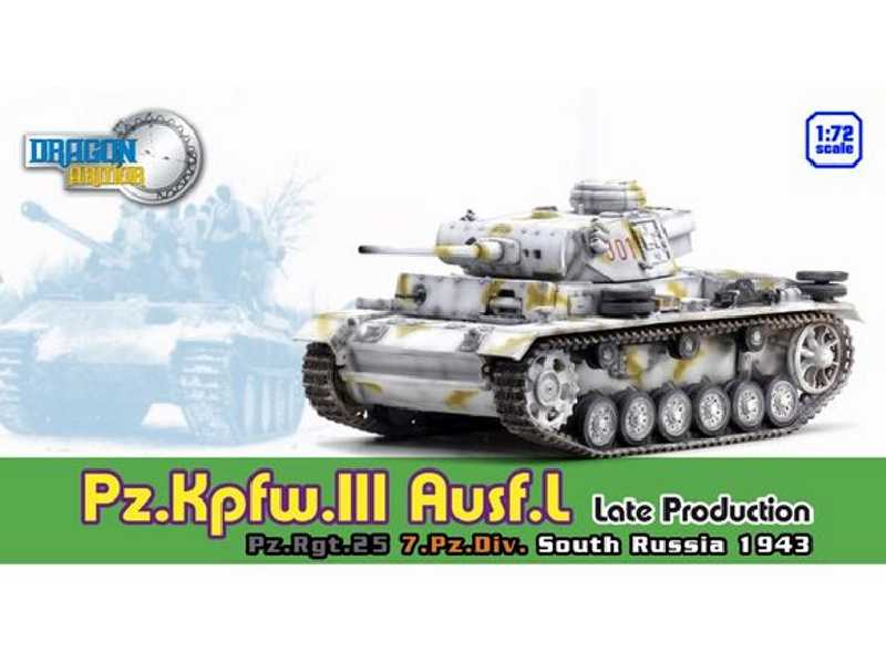 Pz.Kpfw.III Ausf. L Late Production, Pz.Rgt.25 7.Pz. Division - zdjęcie 1 Pz.Kpfw.III Ausf. L Late Production, Pz.Rgt.25 7.Pz. Division - zdjęcie 1