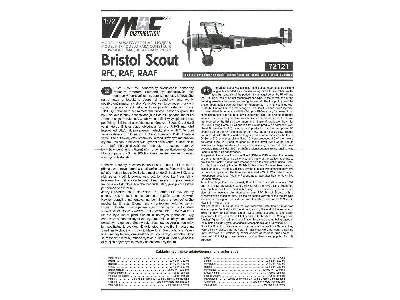 Bristol Scout - RFC, RAF, RAAF - zdjęcie 2