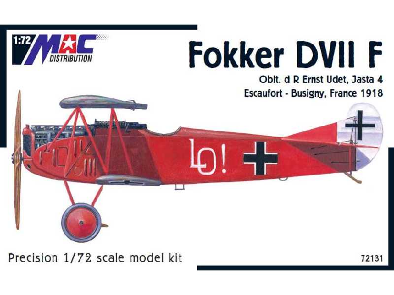 Fokker DVII F - zdjęcie 1 Fokker DVII F - zdjęcie 1