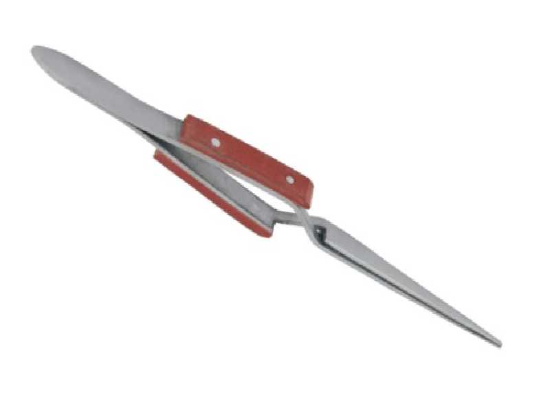 Pęseta samozaciskowa izolowana prosta - 17 cm - zdjęcie 1 Pęseta samozaciskowa izolowana prosta - 17 cm - zdjęcie 1