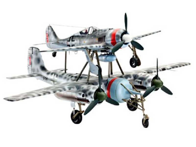 Mistel V Ta154 & Fw190 - zdjęcie 1 Mistel V Ta154 & Fw190 - zdjęcie 1