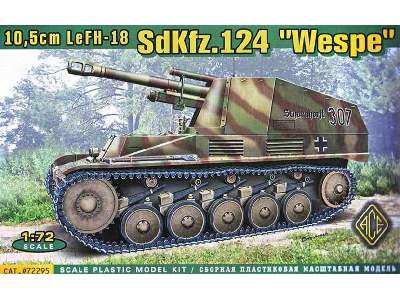 10,5cm LeFH-18/2 auf Fgst PzKpfw.II (Sf) SdKfz.124 Wespe - zdjęcie 1