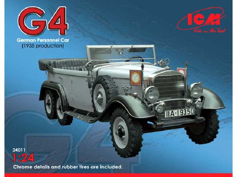 Typ G4 (1935 production), WWII German Personnel Car - zdjęcie 1 Typ G4 (1935 production), WWII German Personnel Car - zdjęcie 1
