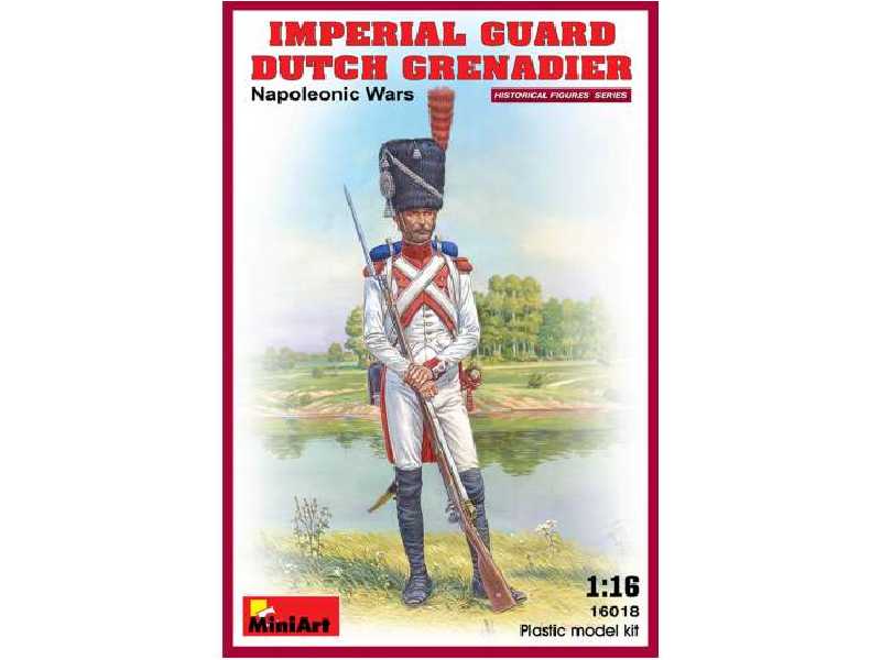 Holenderski Grenadier Gwardii Cesarskiej - Wojny Napoleońskie - zdjęcie 1 Holenderski Grenadier Gwardii Cesarskiej - Wojny Napoleońskie - zdjęcie 1