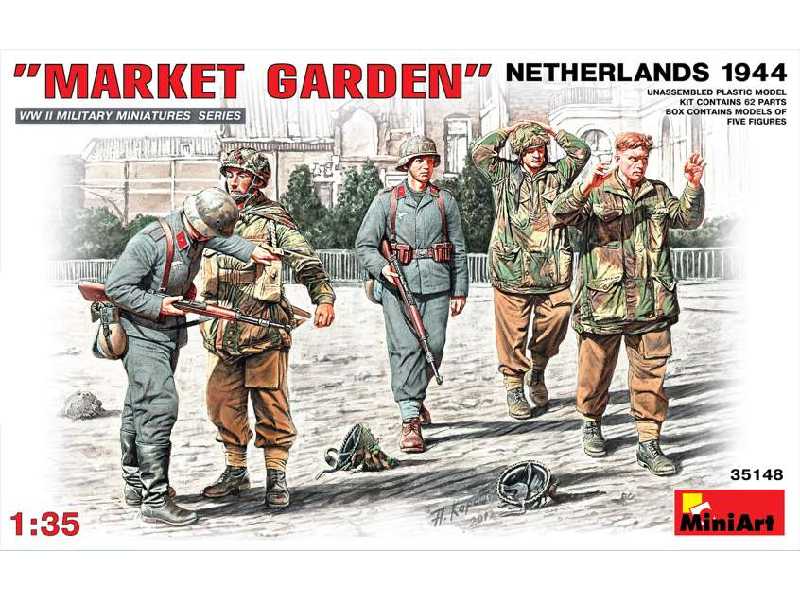 Figurki - Operacja Market Garden - Holandia 1944 - zdjęcie 1 Figurki - Operacja Market Garden - Holandia 1944 - zdjęcie 1