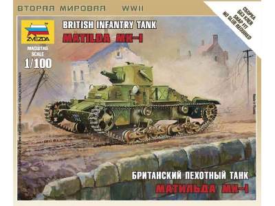 Matilda MK-I brytyjski czołg piechoty - zdjęcie 1