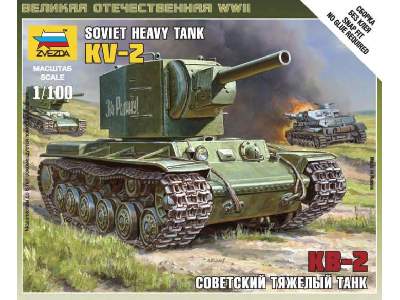 KV-2 ciężki czołg radziecki - zdjęcie 1