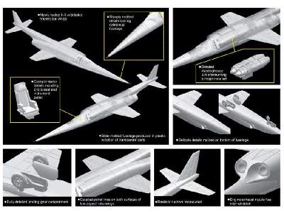 Douglas X-3 Stiletto - 2 szt. - zdjęcie 2