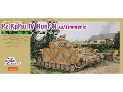 Pz.Kpfw.IV Ausf.H w/Zimmerit, Mid-Production, HJ Div. Normandia - zdjęcie 1