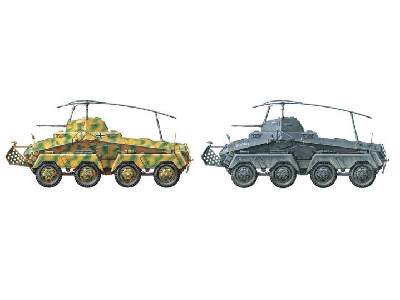 Sd.Kfz.232 niemiecki ciężki samochód pancerny - zdjęcie 4