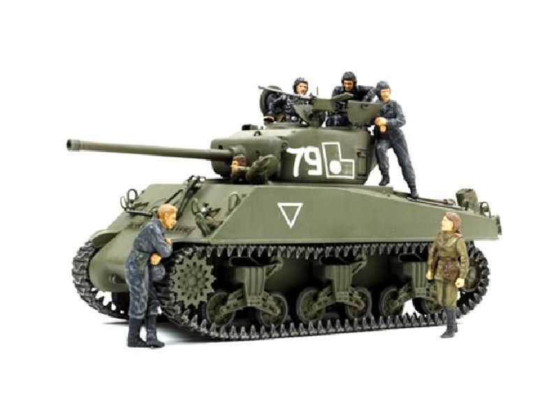 M4A2(76)W Sherman - Armia Czerwona - z figurkami - zdjęcie 1