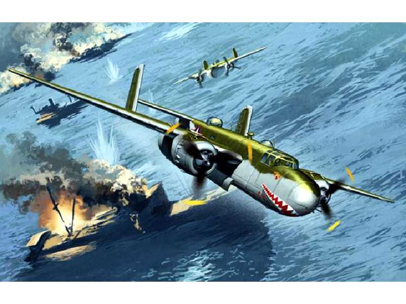 B-25G Shark Mouth - zdjęcie 1 B-25G Shark Mouth - zdjęcie 1
