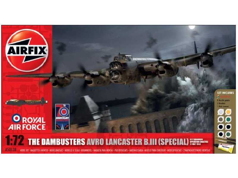 Dambusters Avro Lancaster B.III - zestaw podarunkowy - zdjęcie 1 Dambusters Avro Lancaster B.III - zestaw podarunkowy - zdjęcie 1