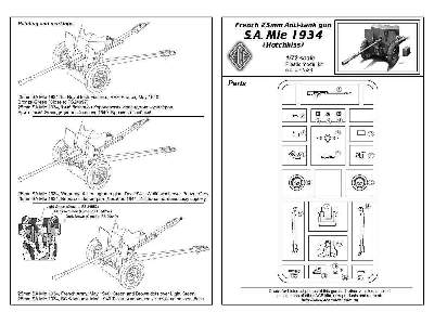 25mm S.A. Mle 1934 - franuskie działo przeciwpancerne - zdjęcie 2