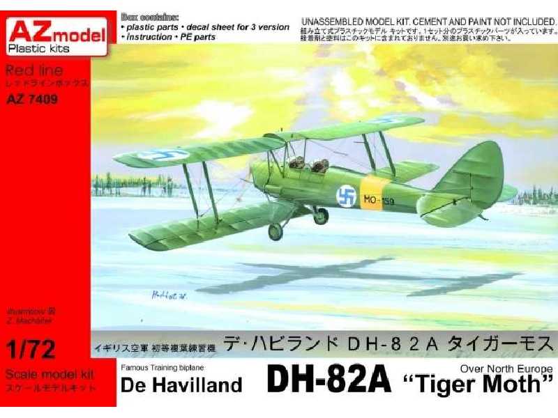 De Havilland D82A - Tiger Moth - Over North Europe - zdjęcie 1 De Havilland D82A - Tiger Moth - Over North Europe - zdjęcie 1