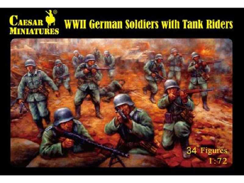 Niemieccy żołnierze - II W.Ś. - zdjęcie 1