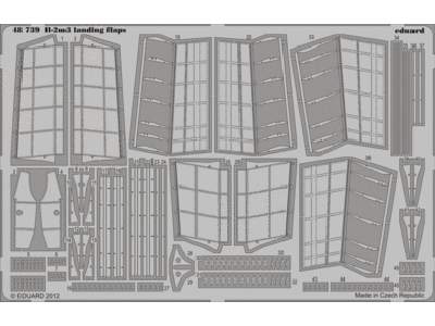 Il-2m3 landing flaps 1/48 - Tamiya - zdjęcie 1