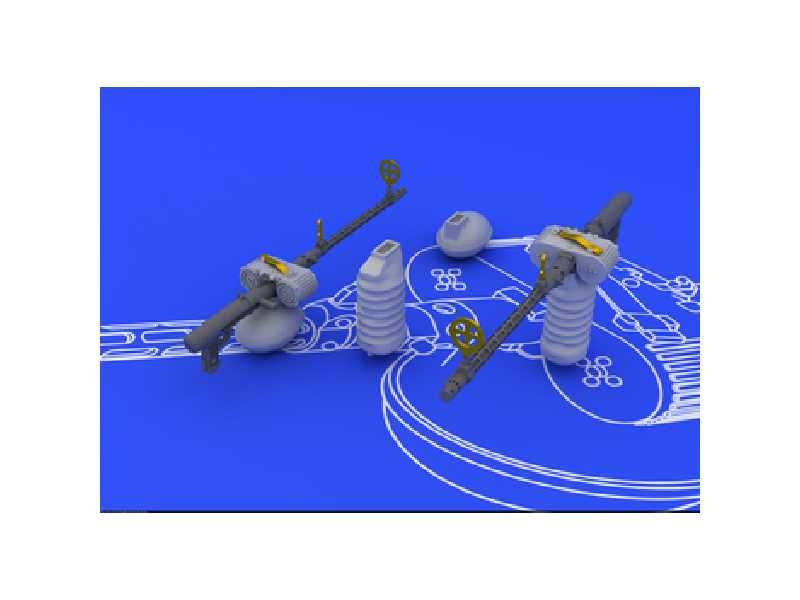 MG 15 gun (2 pcs) 1/48 - zdjęcie 1 MG 15 gun (2 pcs) 1/48 - zdjęcie 1