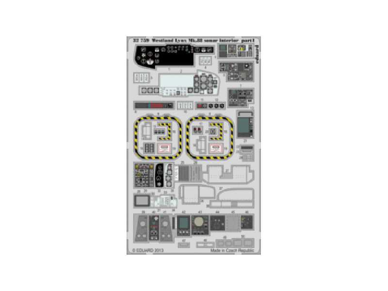 Lynx Mk.88 sonar interior S. A. 1/32 - Revell - zdjęcie 1 Lynx Mk.88 sonar interior S. A. 1/32 - Revell - zdjęcie 1