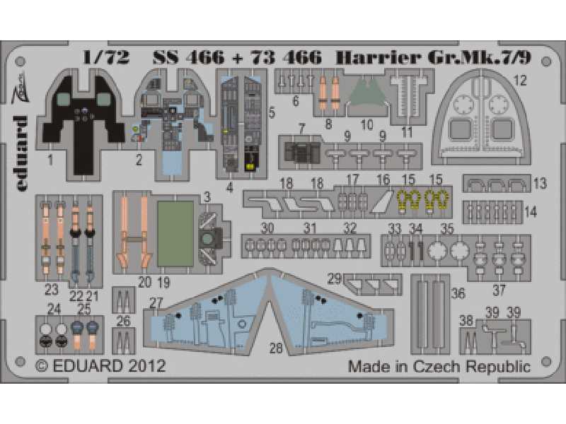 Harrier Gr. Mk.7/9 S. A. 1/72 - Revell - zdjęcie 1