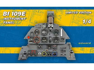 Bf 109E instrument panel 1/4 - zdjęcie 1