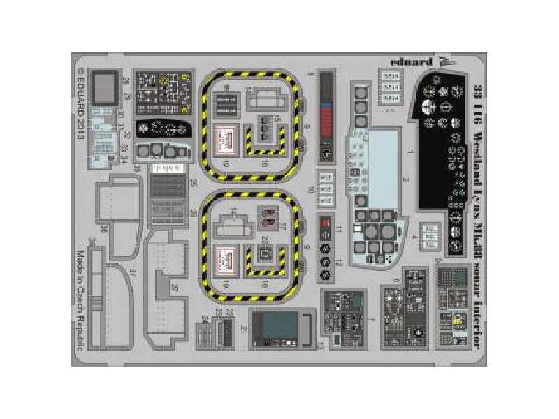 Lynx Mk.88 sonar interior S. A. 1/32 - Revell - zdjęcie 1