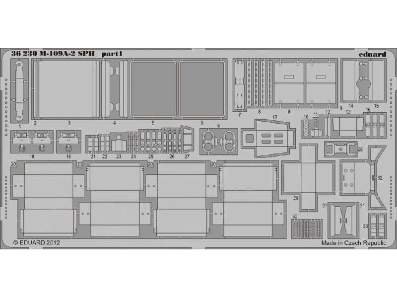 M-109A-2 SPH 1/35 - Kinetic - zdjęcie 2