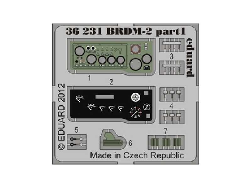 BRDM-2 early 1/35 - Trumpeter - zdjęcie 1 BRDM-2 early 1/35 - Trumpeter - zdjęcie 1
