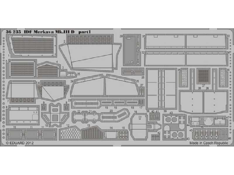 IDF Merkava Mk. IIID 1/35 - Hobby Boss - zdjęcie 1 IDF Merkava Mk. IIID 1/35 - Hobby Boss - zdjęcie 1