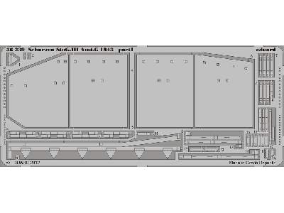 Schurzen StuG. III Ausf. G 1943 1/35 - Dragon - zdjęcie 2