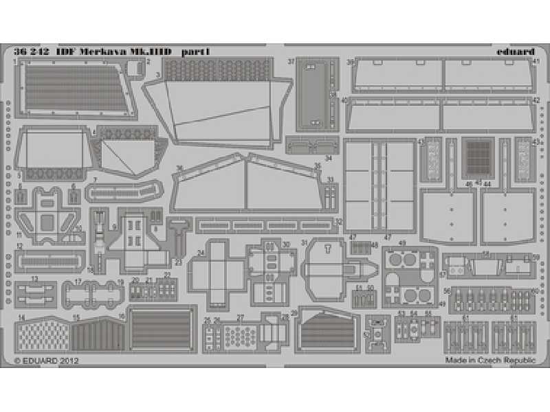 IDF Merkava Mk. IIID 1/35 - Meng - zdjęcie 1 IDF Merkava Mk. IIID 1/35 - Meng - zdjęcie 1