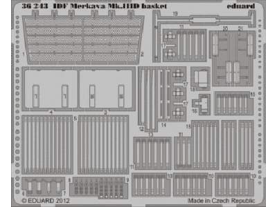 IDF Merkava Mk. IIID basket 1/35 - Meng - zdjęcie 1