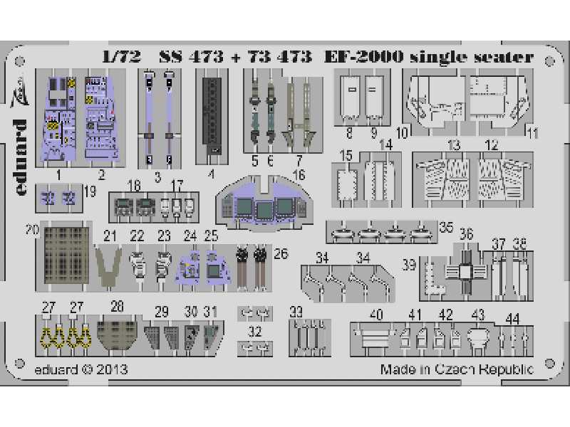 EF-2000 single seater 1/72 - Hasegawa - zdjęcie 1 EF-2000 single seater 1/72 - Hasegawa - zdjęcie 1