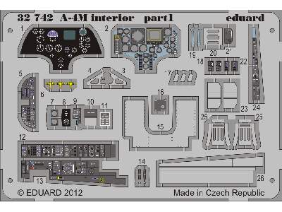 A-4M interior S. A. 1/32 - Trumpeter - zdjęcie 2