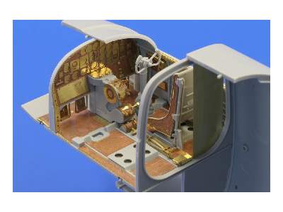 B-25J bomber cockpit interior S. A. 1/32 - Hk Models - zdjęcie 7