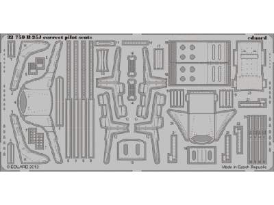 B-25J correct pilot seats 1/32 - Hk Models - zdjęcie 1