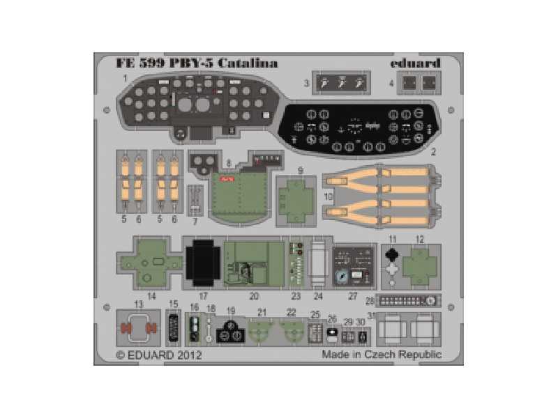 PBY-5 Catalina 1/48 - Monogram - zdjęcie 1 PBY-5 Catalina 1/48 - Monogram - zdjęcie 1