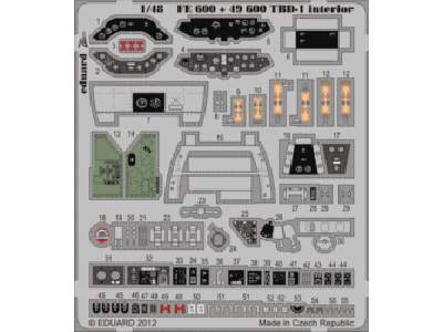 TBD-1 interior S. A. 1/48 - Great Wall Hobby - zdjęcie 1