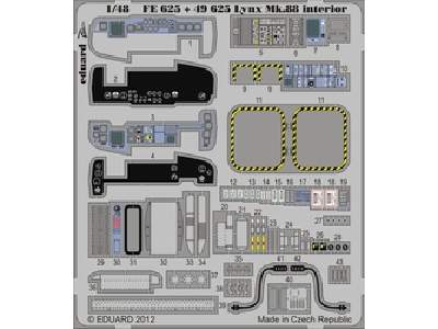 Lynx Mk.88 interior S. A. 1/48 - Airfix - zdjęcie 1